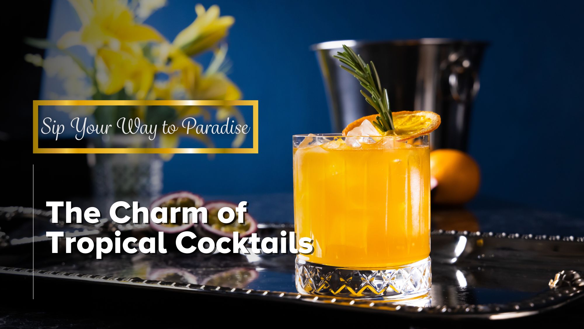 Sip Your Way to Paradise: The Charm of Tropical Cocktails